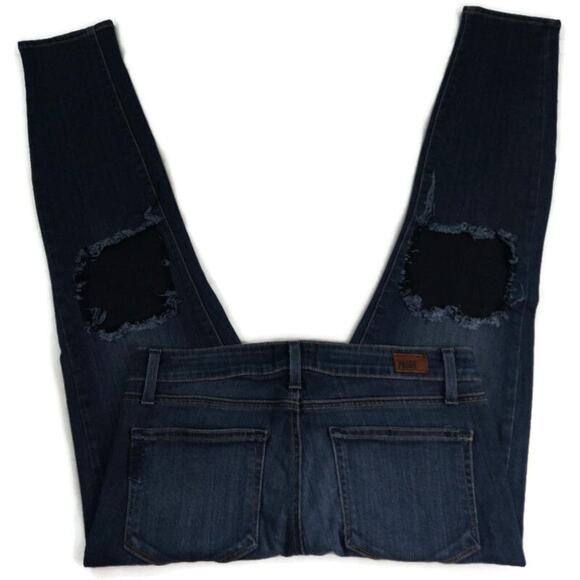 J421 GUC $169 PAIGE Verdugo Ultra Distressed Ankle size 28 - Picture 4 of 10